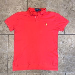 Mens Orange Medium Ralph Lauren Polo